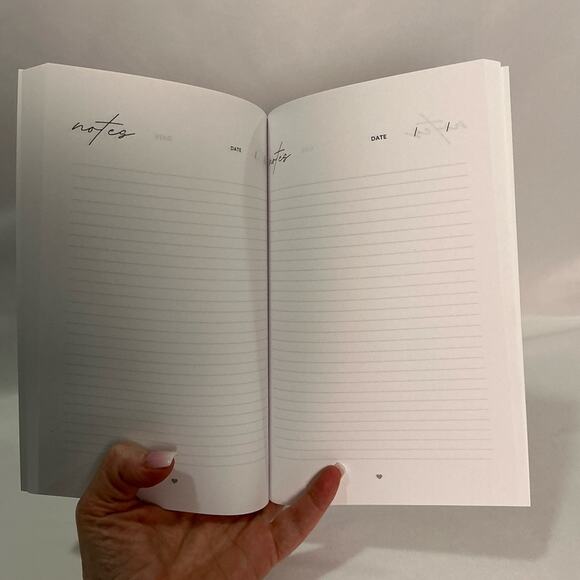 CHANEL Black & White Ribbon Notebook - Picture 3 of 5